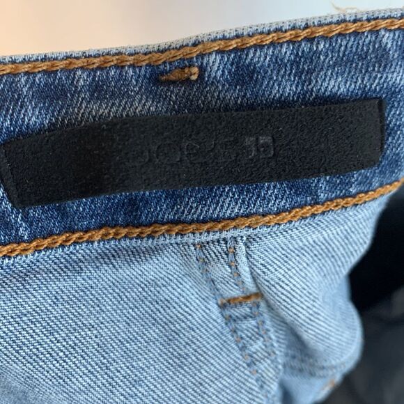 Joe’s Jeans The Niki Mid Rise Distressed Cropped Boyfriend Jeans Sz 30 - Picture 8 of 11